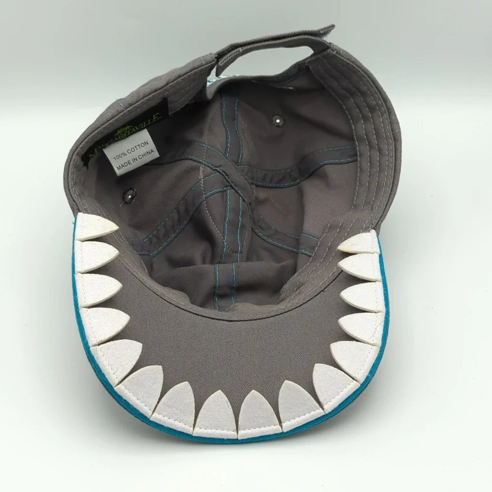 Jimmy Buffetts Margaritaville Fins Up! Hat Cap Strapback Cayman Islands RARE
